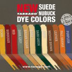 Color Chart Tarrago Suede Nubuck Dye
