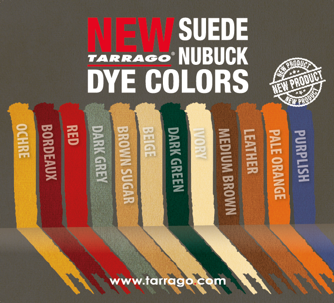 Tarrago Leather Dye Colour Chart