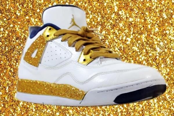 glitter paint for shoes