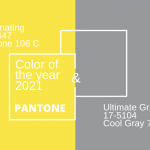Colors of the Year 2021: Ultimate Gray and Illuminating Yellow