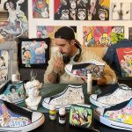 Painting on canvas and denim: Interview with Maquinando Arte